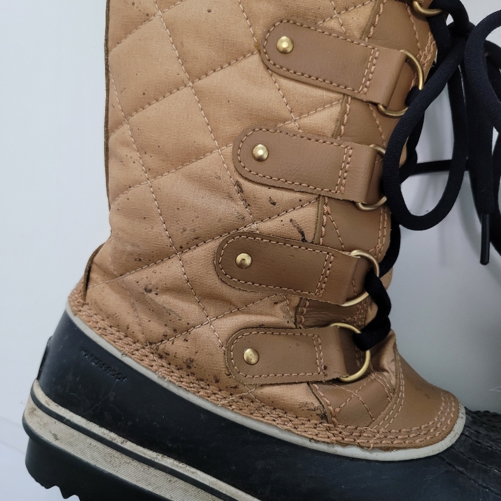 Sorel Women's Tofino Cate Boot -Curry/Black - Picture 9 of 12